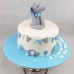 Baby Elephant and Bunting Cake (D,V, 3L)